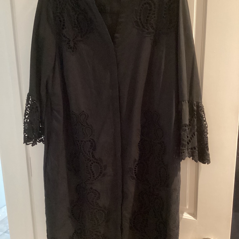 Chico’s black cotton dress, size 3